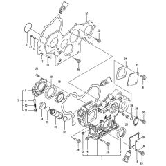 Gear Housing Assembly for Yanmar