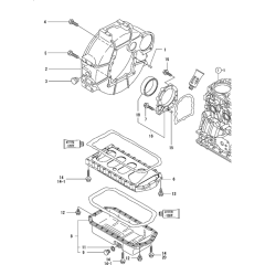 Flywheel Housing & Oil Sump
