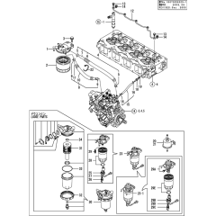 Fuel Line Assembly for Yanmar