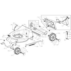 Deck Assembly for Masport 500AL