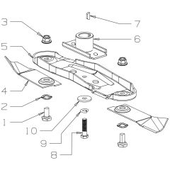Blade Assembly for Masport 500AL