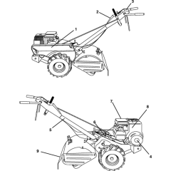 Husqvarna 510 CRT Decals