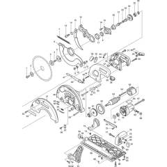 Makita 5103R Main Assembly