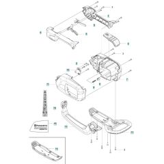 Housing for Husqvarna 520iHT4