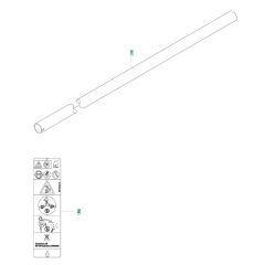 Tube for Husqvarna 520iRX