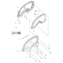 Handle for Husqvarna 522iHDR60