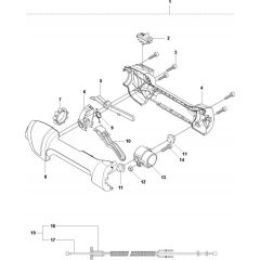 Throttle Controls for Husqvarna