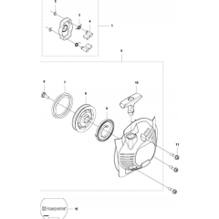 Starter for Husqvarna 524 L