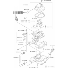 Cylinder & Crankcase for Husqvarna