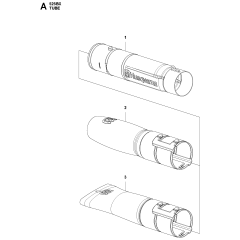 Tube Assembly for Husqvarna 525BX