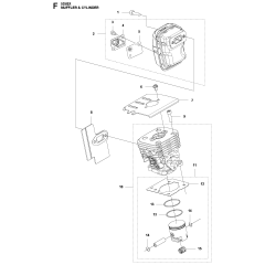 Cylinder Assembly for 525BX