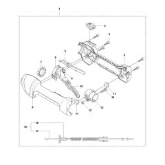 Throttle Control for Husqvarna 525HE4