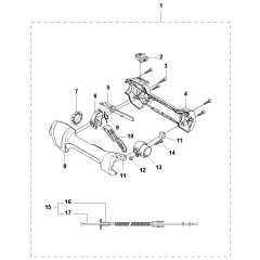 Throttle Controls for Husqvarna 525