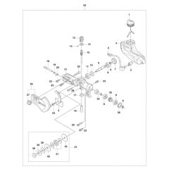Saw Head Assembly for Husqvarna