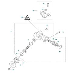 Bevel Gear for Husqvarna 525iRXT