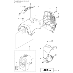 Cover Assembly for 525LS