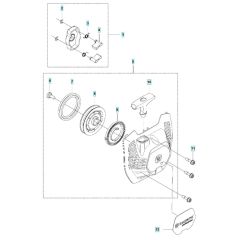 Starter Assembly for Husqvarna