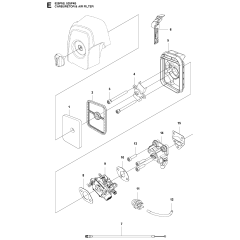 Carburetor & Air Filter Assembly