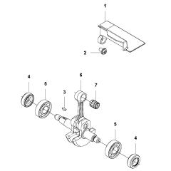 Crankshaft Assembly for 525P5S
