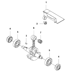 Crankshaft Assembly for 525PT5S