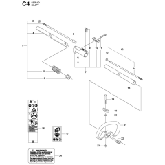 Shaft Assembly for Husqvarna 525RJD