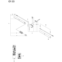 Shaft Assembly for 525RK