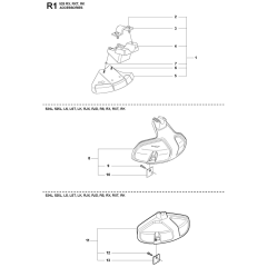 Accessories for Husqvarna 525RS