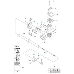 Shaft Assembly for Husqvarna 525RX