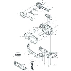 Housing for Husqvarna 530iPT5