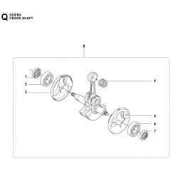 Crankshaft Assembly for 535FBX