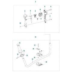 Handle for Husqvarna 535iFR
