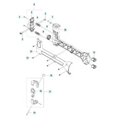 Suspension for Husqvarna 535iRX