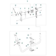 Handle for Husqvarna 535iRX