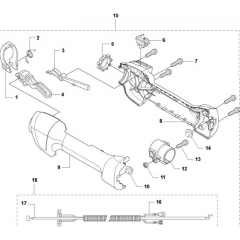 Throttle Controls for Husqvarna