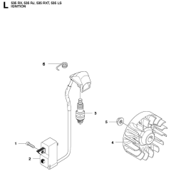 Ignition System for Husqvarna 535LS