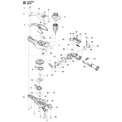 Gear Housing for Husqvarna 536LIHE3