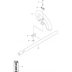 Tube for Husqvarna 536 LiLX
