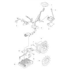 Husqvarna 540i XP G Electrical Assembly