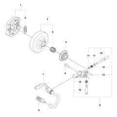 Clutch, Oil Pump Assembly