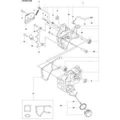 Crankcase Assembly for 540XP