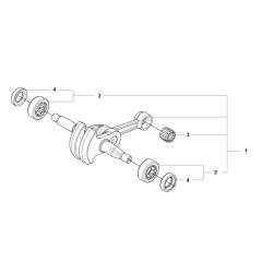 Crankshaft Assembly for Husqvarna