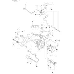 Fuel Tank Assembly for Husqvarna