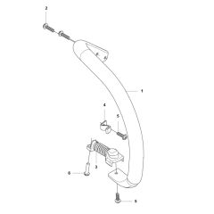 Handle Assembly for Husqvarna 540XP