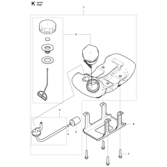 Fuel Tank Assembly for 541RS
