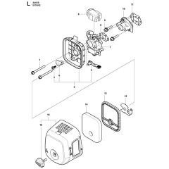 Carburetor & Air Filter Assembly