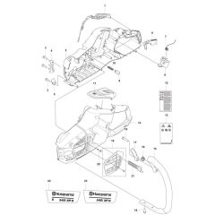 Chassis Assembly for Husqvarna