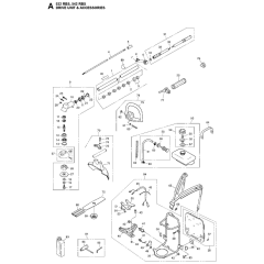 Drive Unit for Husqvarna 542RBS