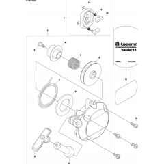 Starter Assembly for Husqvarna