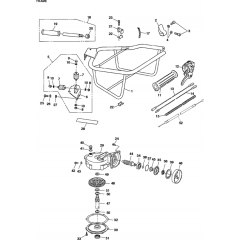 Frame Assembly for Husqvarna 543AE15