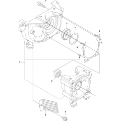 Crankcase Assembly for Husqvarna